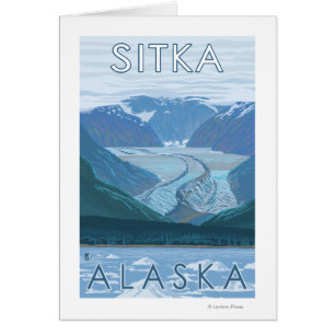 Scène glaciaire - Sitka, Alaska