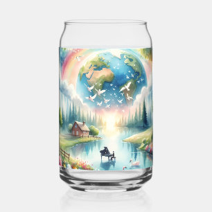 Scène Whimsical Rainbow Earth Imaginaire