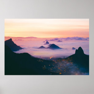 SCENERY OF BODY OF WATER POSTER