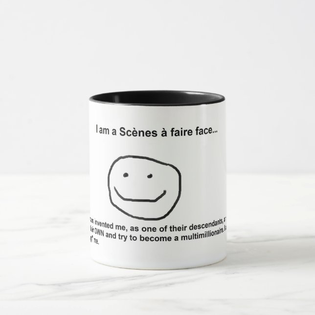 Scènes à faire face tasse (Zentrum)