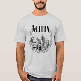 Scenes Circle Skyline T-Shirt