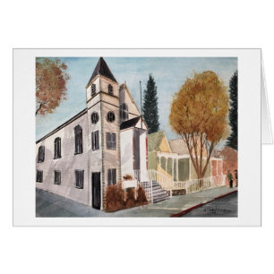 SCÈNES DE VILLE DU NEVADA - AQUARELLE