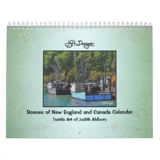 Scènes du calendrier de la Nouvelle-Angleterre et