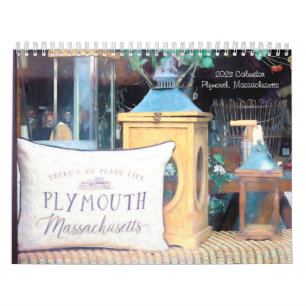 Scènes du calendrier du Massachusetts de Plymouth