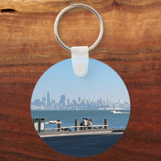 Scenes of San Francisco Bay Bridge and cityscape Schlüsselanhänger