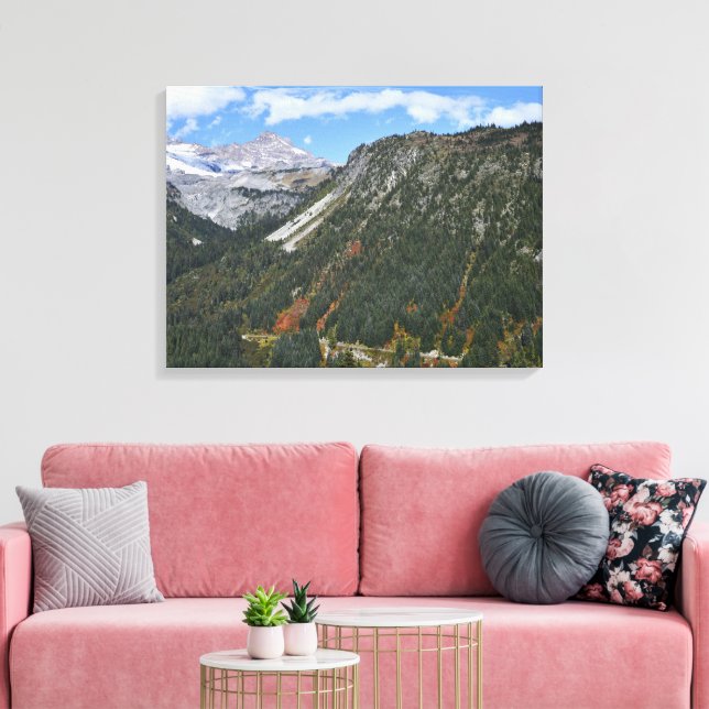 Scenic Canyon Autumn Color Landscape Leinwanddruck (Insitu (Wohnzimmer))