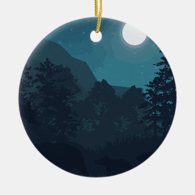 Scenic Ceramic Ornament (Vorne)