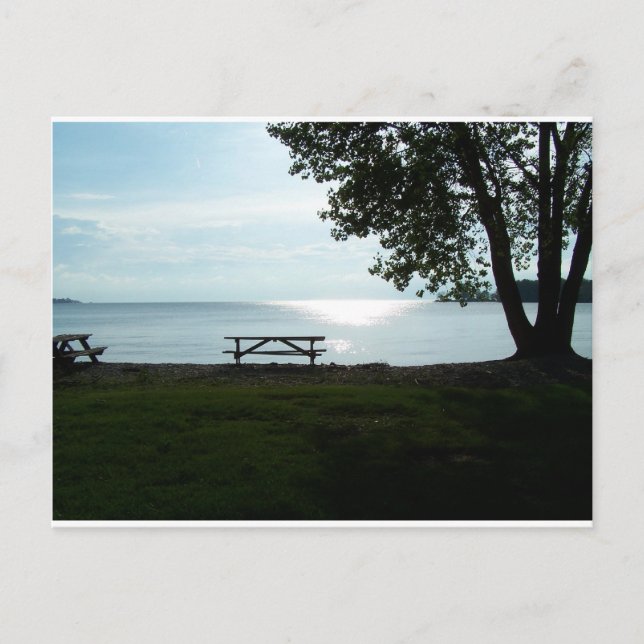 Scenic Picnic Table Postkarte (Vorderseite)