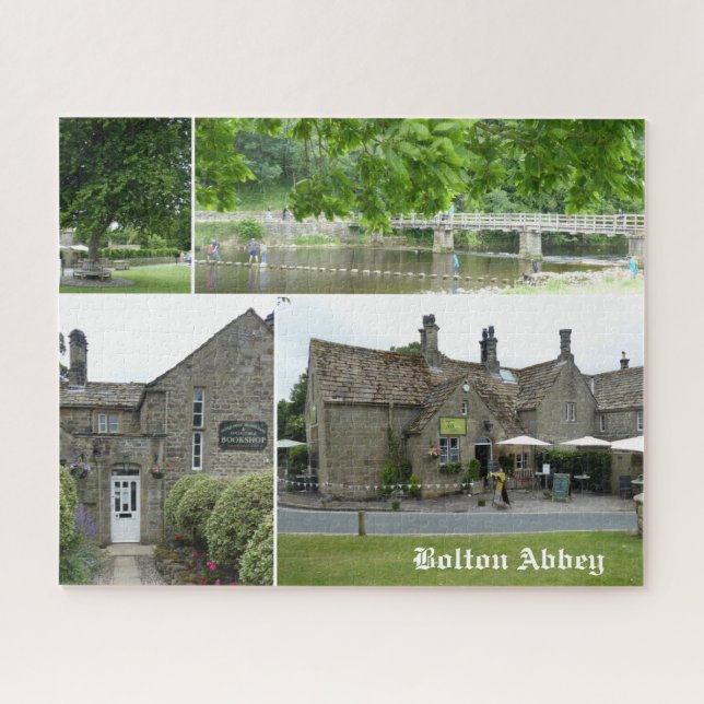 Scenic Picturesque Bolton Abbey Yorkshire Dales (Horizontal)