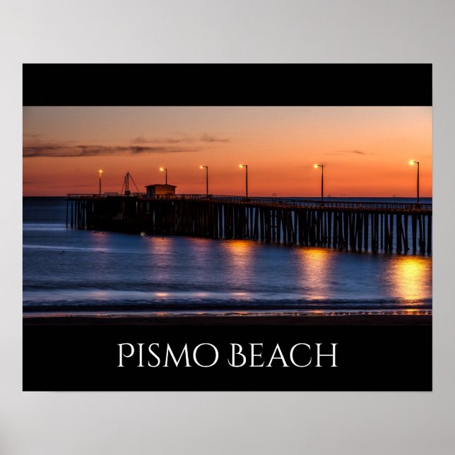 Scenic Pismo Beach Poster (Vorne)