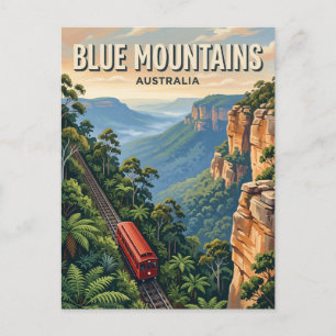 Scenic World Australien Postkarte