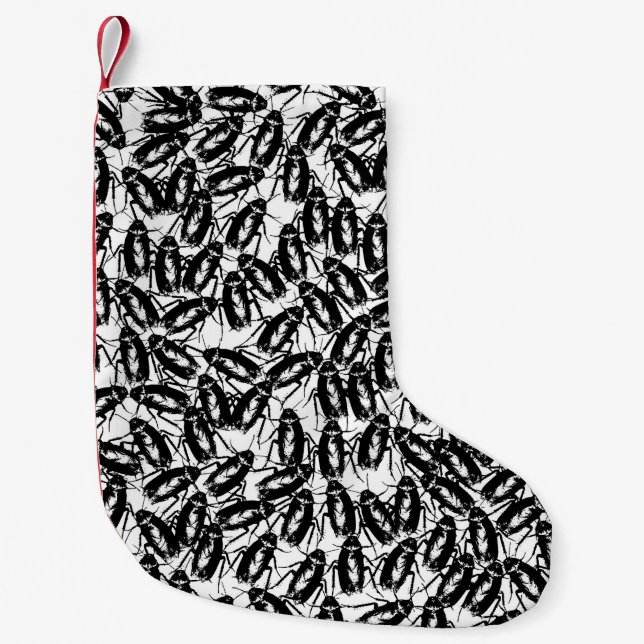 Schabe geplagter Humbug Kleiner Weihnachtsstrumpf (Vorderseite)