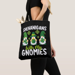 Schabernack mit meinen Gnomies Gnom St. Patrick's Tasche