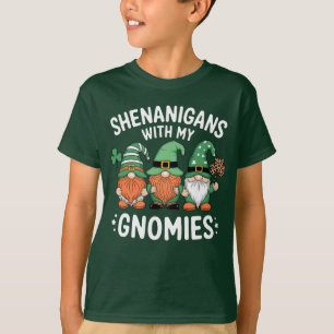 Schabernack mit meinen Gnomies St. Patrick's Day I T-Shirt