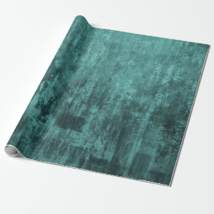 Schäbiger Hintergrund, Türkisfarbe, Grunge, Loft,  Geschenkpapier