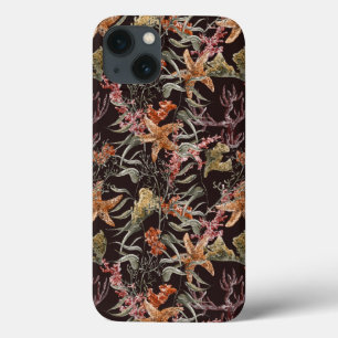 Schäbiges Seeleben-Muster Case-Mate iPhone Hülle