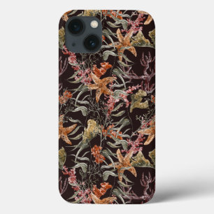 Schäbiges Seeleben-Muster Case-Mate iPhone Hülle