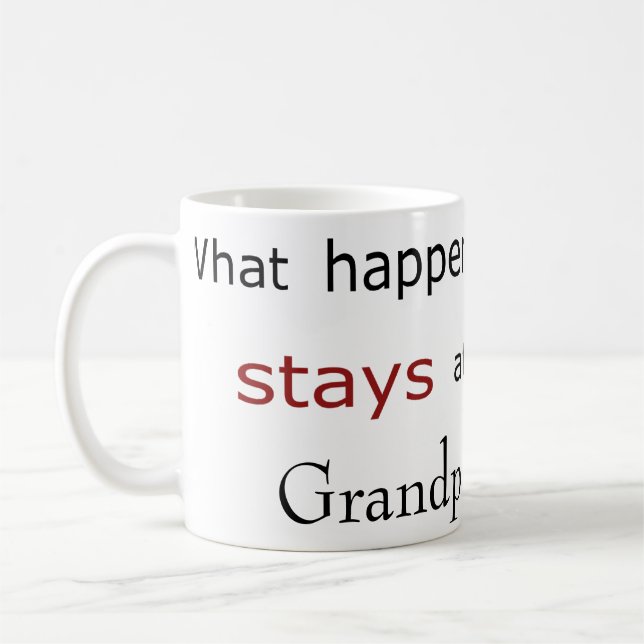 Schablone: An was… geschieht, bleibe an…. Kaffeetasse (Links)