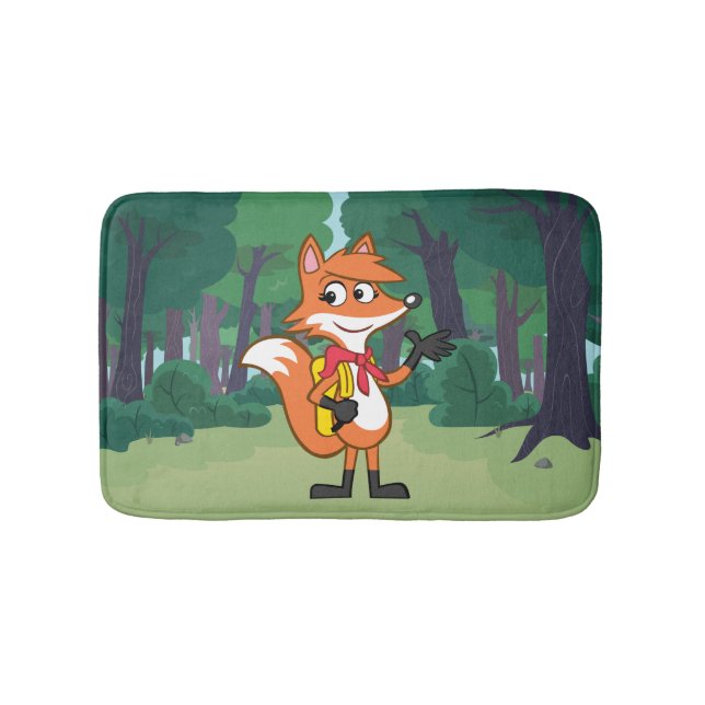 Schablone Badematte (Vorderseite)