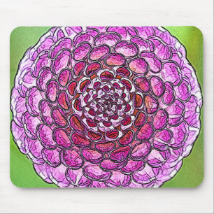 Schablone Mousepad