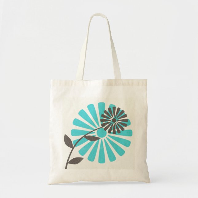 SchablonenBlumen-Tasche Tragetasche (Vorne)