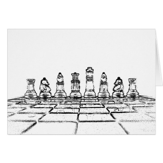 Schach (Vorderseite (Horizontal))