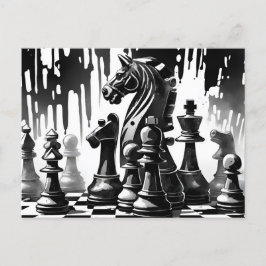 Schach 1024 postkarte