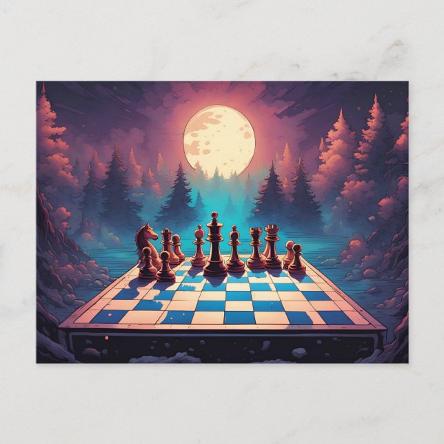 Schach 1026 postkarte (Vorderseite)