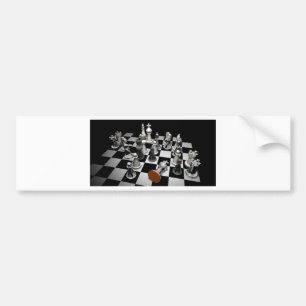 Schach Autoaufkleber