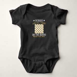 Schach - Blasen werden gewartet Baby Strampler