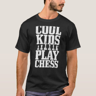 Schach Cool Kids Schach Master Club Schachspieler T-Shirt