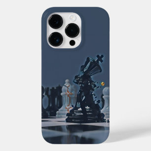 Schach - Cooles blaues Foto Case-Mate iPhone 14 Pro Hülle