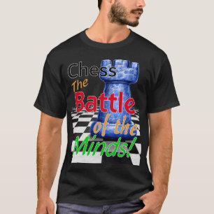 Schach - Der Kampf der Köpfe! T-Shirt Dunkles Shir