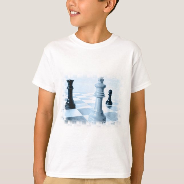 Schach-Entwurfs-Jugend-T - Shirt (Vorderseite)
