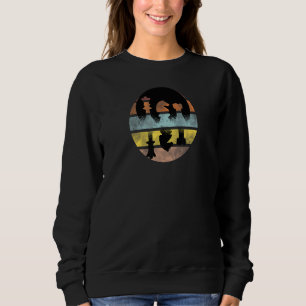 Schach Es Ist Kein Pferd Rpg Brettspiel Humo Sweatshirt