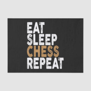 Schach essen wiederholen Schach Seidenpapier
