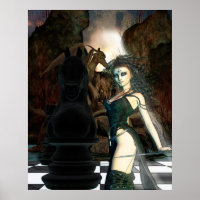 Schach Fantasy Gotische Kunst