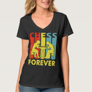 Schach-Forever-Board-Game-Spieler Geachtes Schach T-Shirt