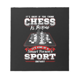Schach Funny Quotes Spaß Redewendungen Notizblock