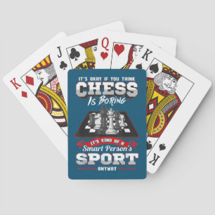 Schach Funny Quotes Spaß Redewendungen Spielkarten