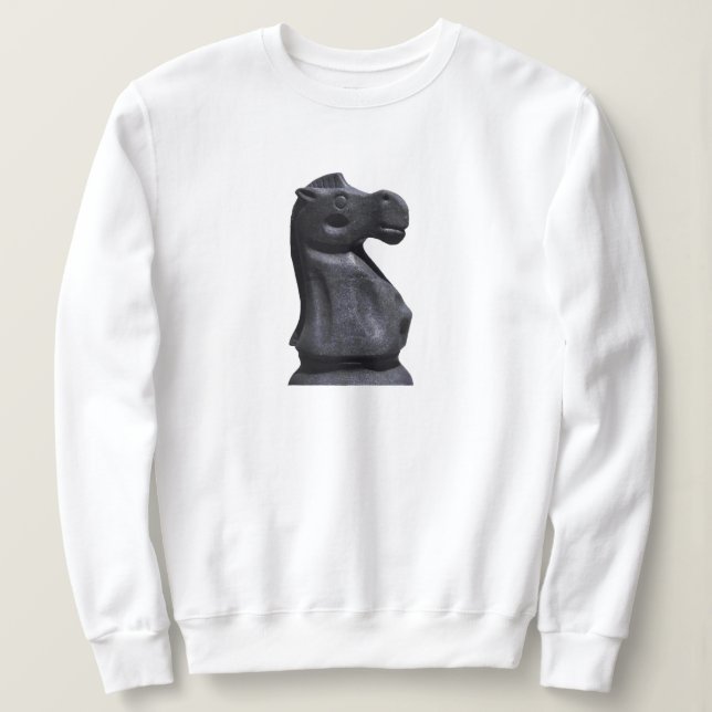 Schach für Frauen Sweatshirt (Design vorne)