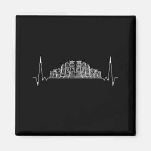 Schach Heartbeat Magnet