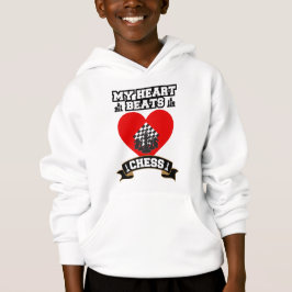 Schach Herz Pieces Strategie Spiel Liebe Passion Hoodie