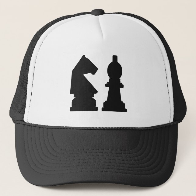SCHACH-Hüte Truckerkappe (Vorderseite)