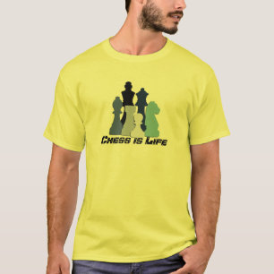 Schach ist Leben-T - Shirt