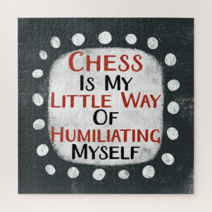 Schach ist mein kleines Jigsaw-Puzzle