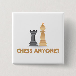 Schach jedermann Schach-Stücke Button