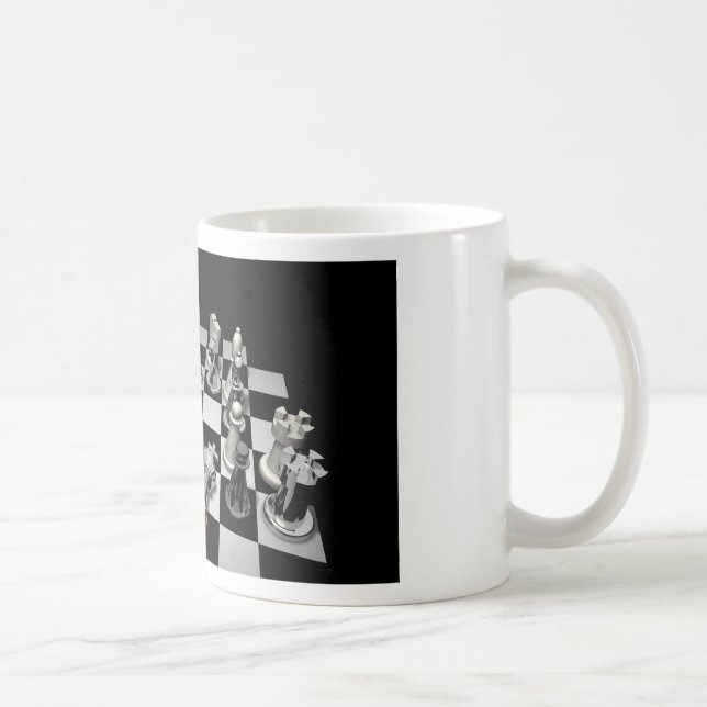Schach Kaffeetasse (Rechts)