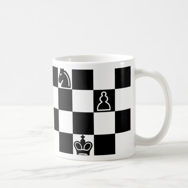 Schach Kaffeetasse (Rechts)
