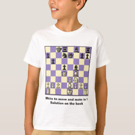 Schach-Kamerad in 1 Puzzlespiel #2 T-Shirt